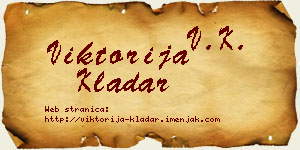 Viktorija Kladar vizit kartica